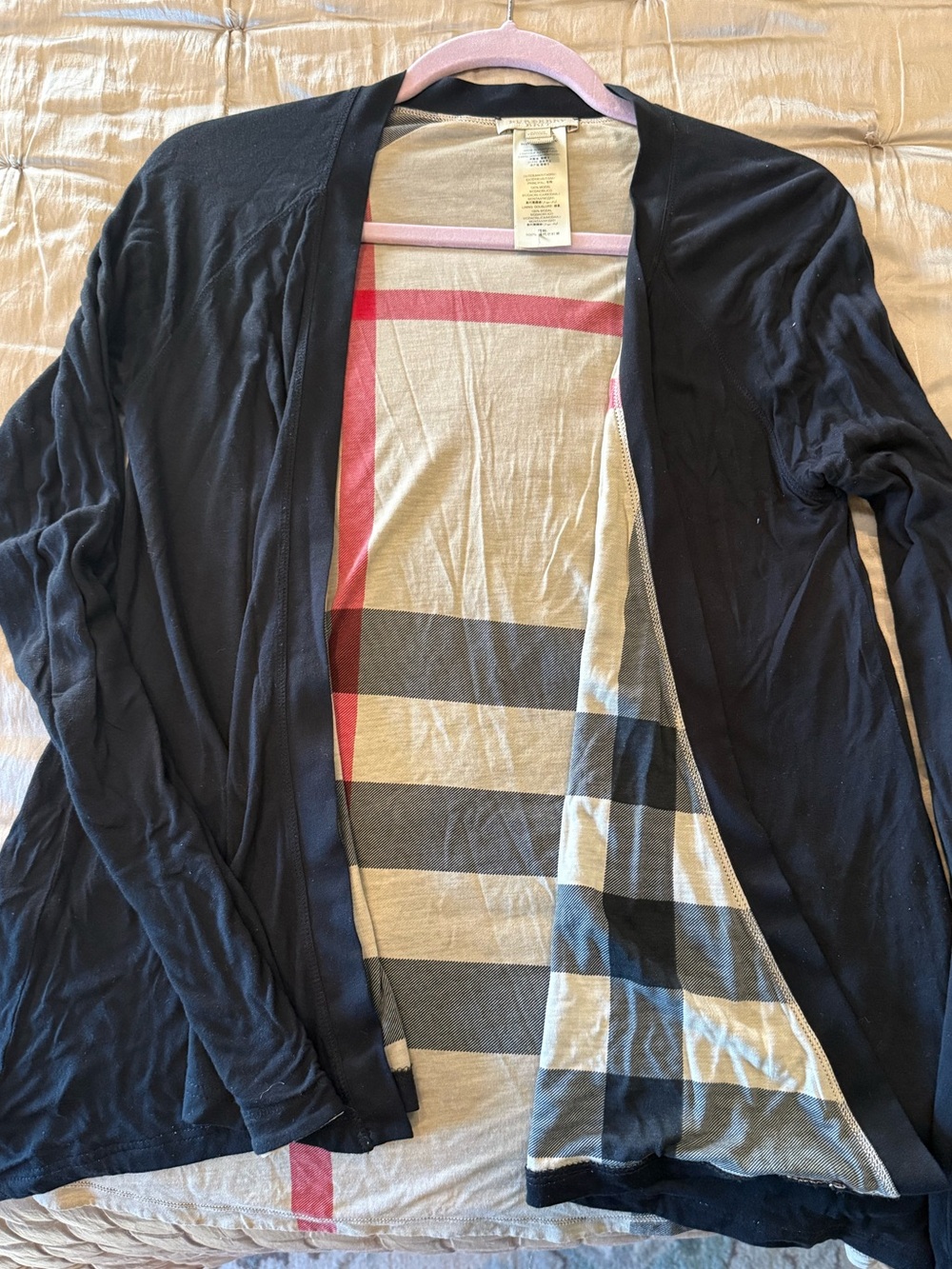 Burberry Brit waterfall cardigan